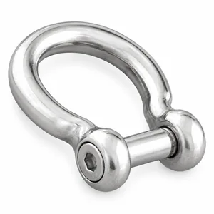 Скоба такелажная нерж. со спец. винтом М6, артикул DSR016-6