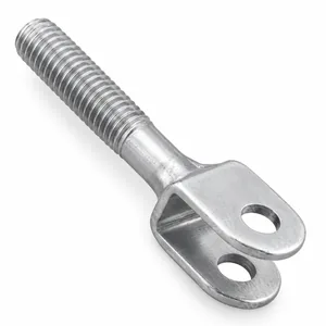 Крепление-гнездо с резьбой М8, нержавейка, артикул FORK